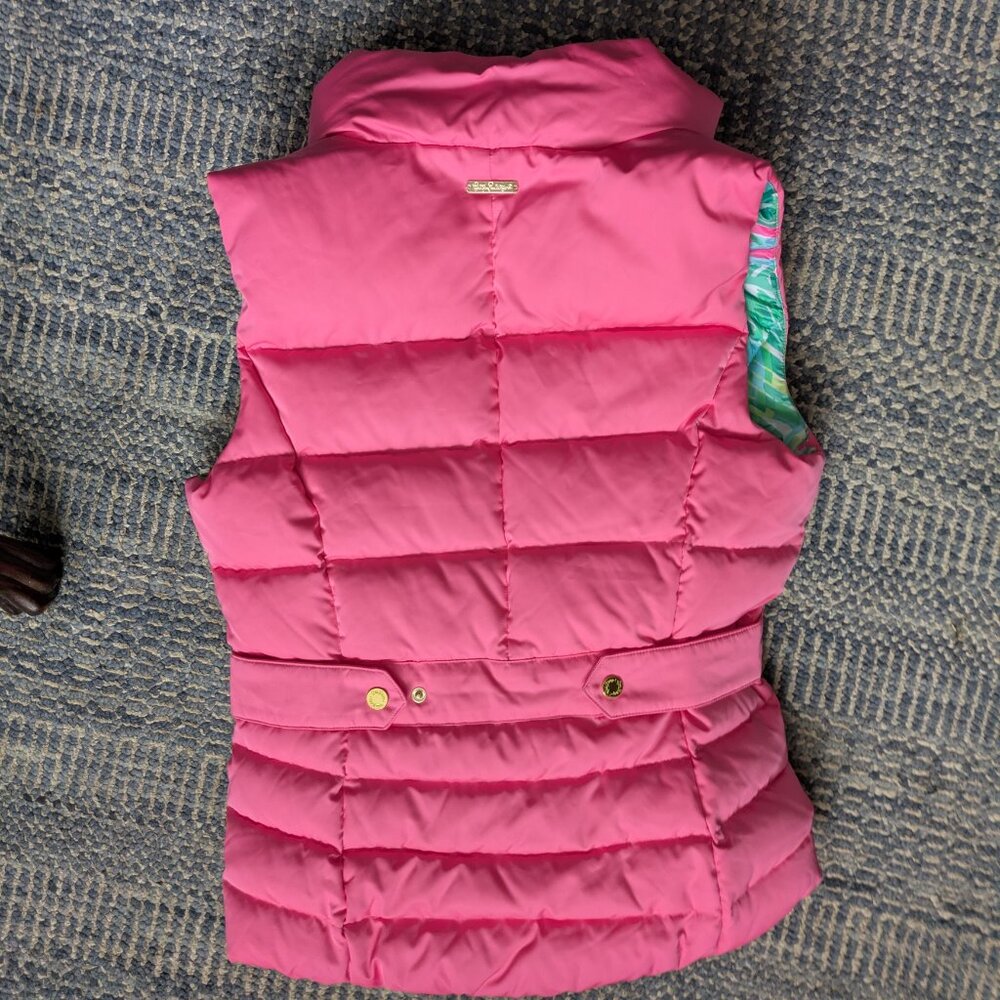 Lily Pulitzer beautiful medium size pink vest - Picture 5 of 5
